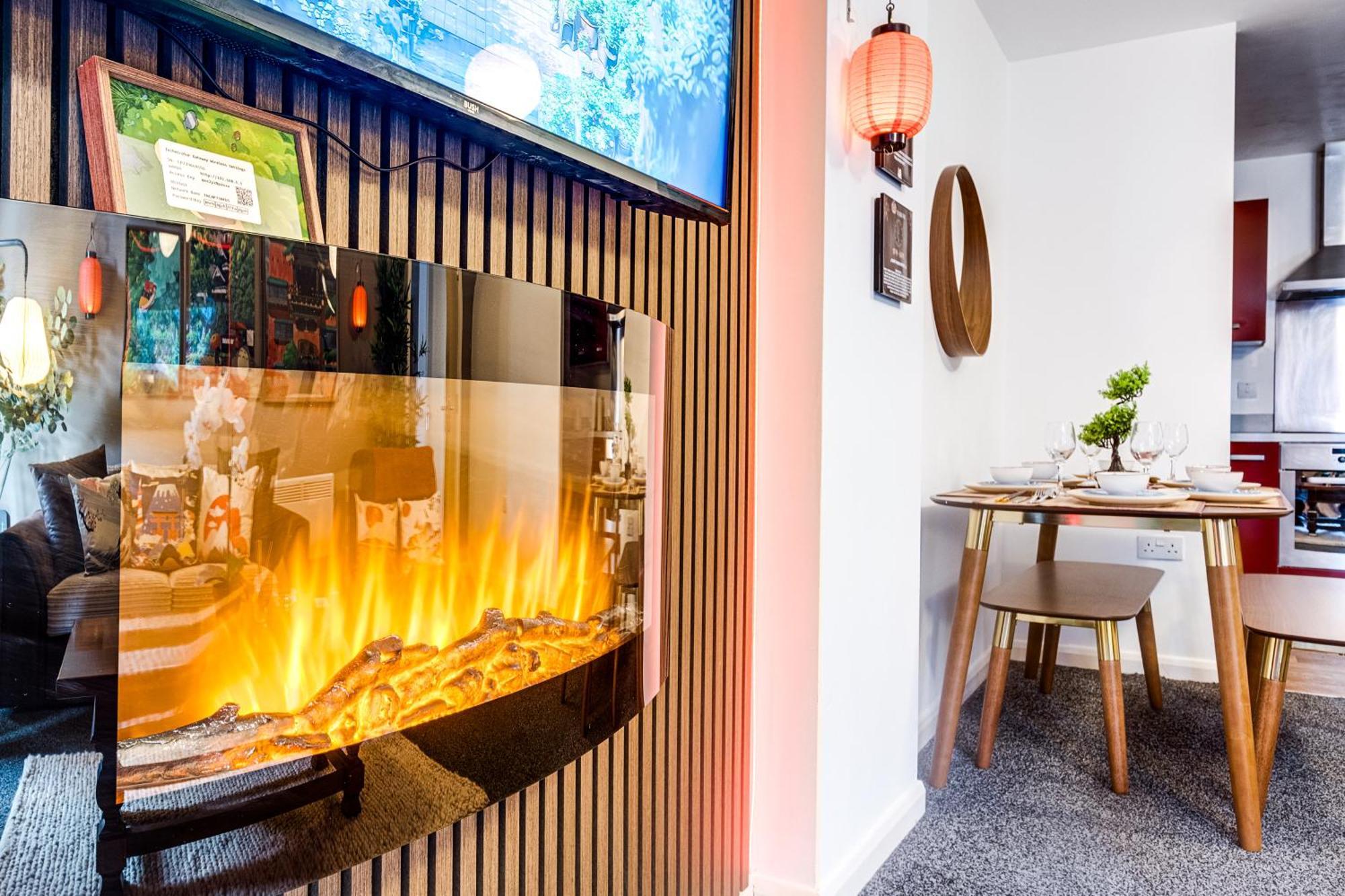 Anime Suite - Central And Free Parking With Netflix Birmingam Exterior foto