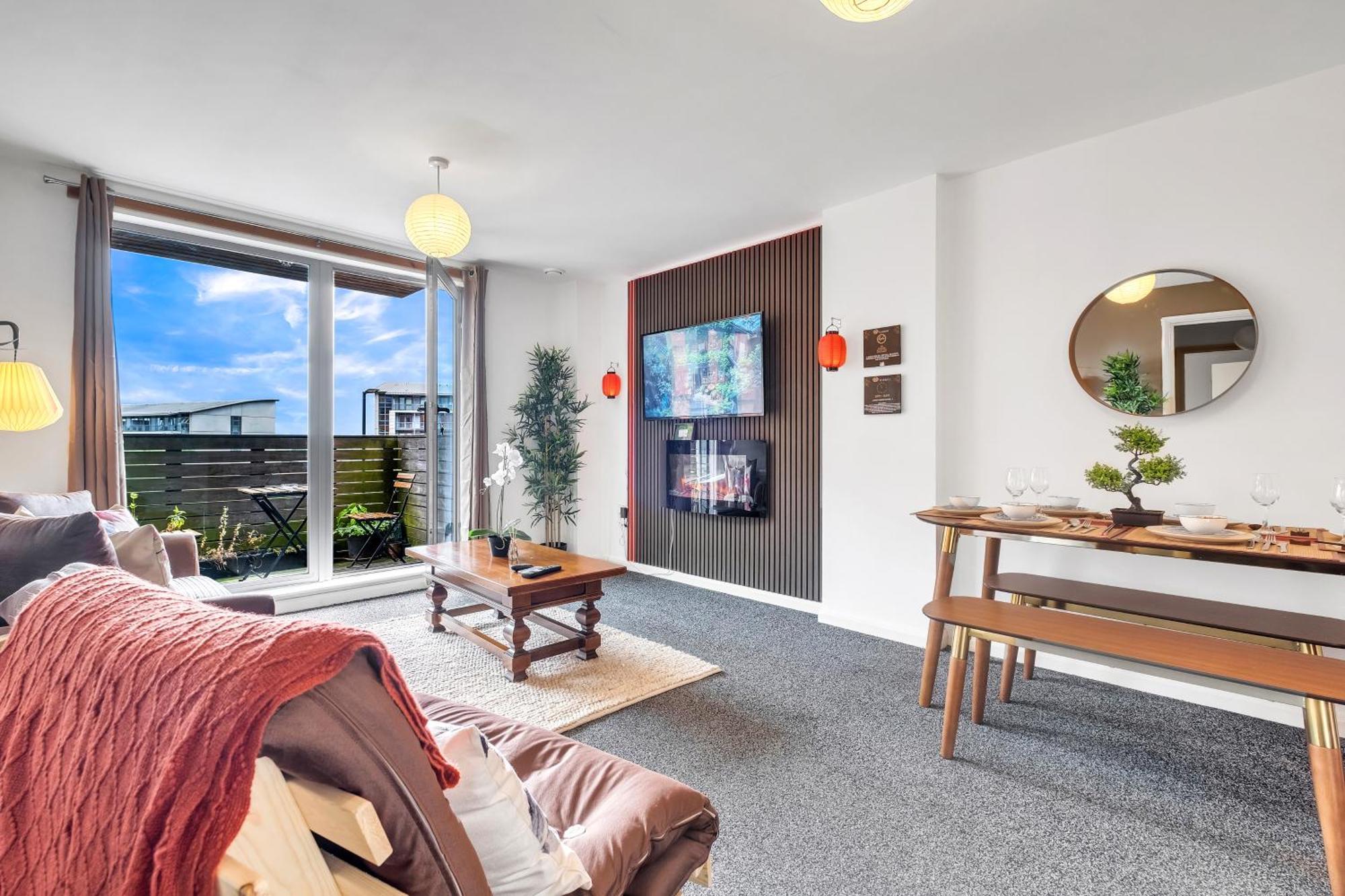 Anime Suite - Central And Free Parking With Netflix Birmingam Exterior foto
